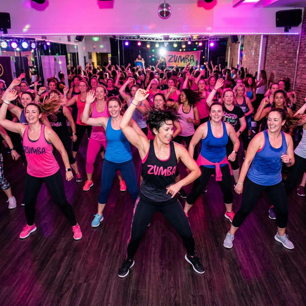 Zumba dance class
